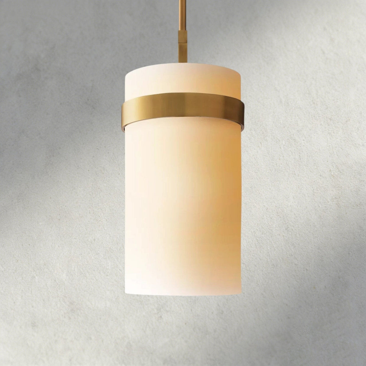 Ravay Milk Glass Pendant 5", 8", 10", 12" - cyranlighting