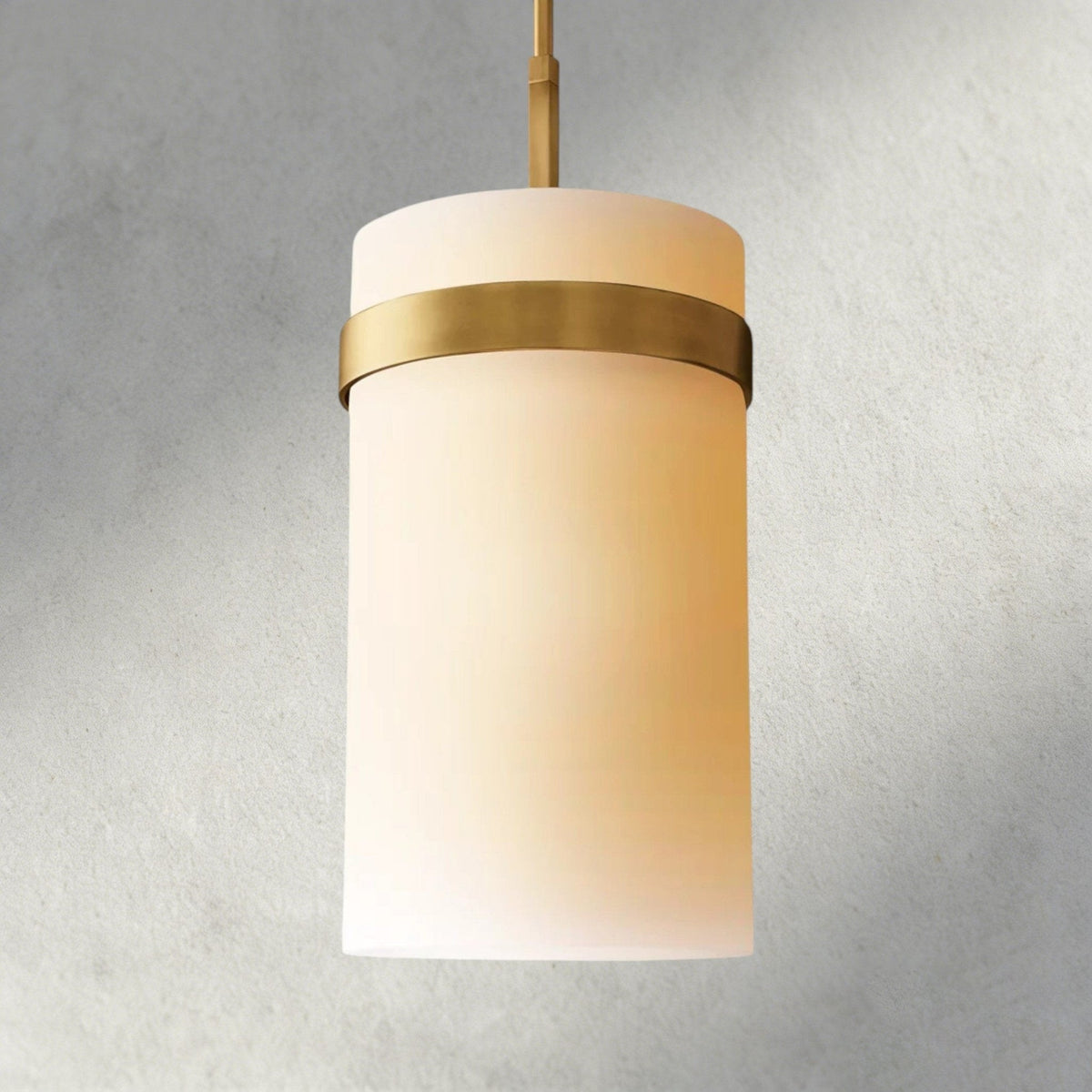 Ravay Milk Glass Pendant 5", 8", 10", 12" - cyranlighting