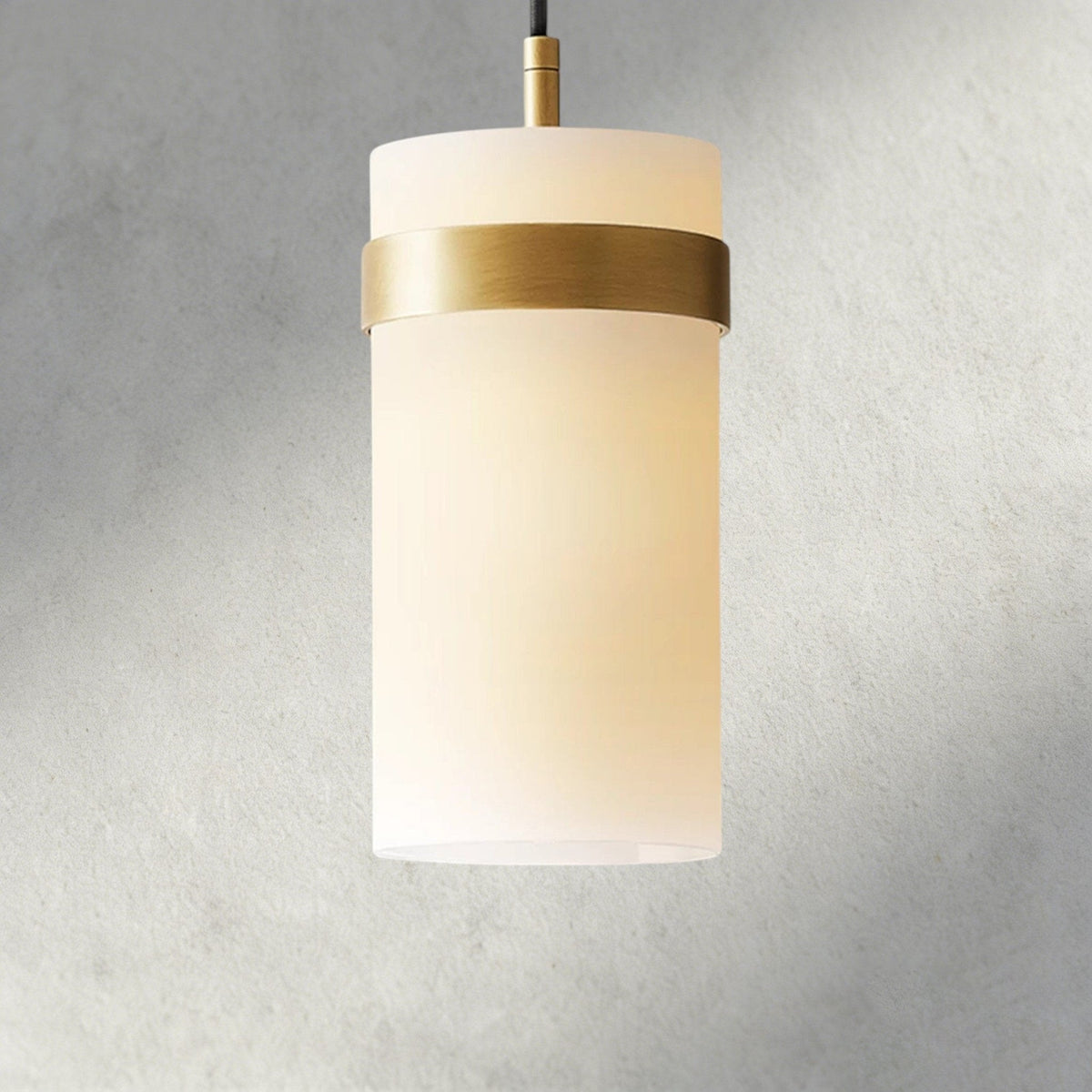 Ravay Milk Glass Pendant 5", 8", 10", 12" - cyranlighting