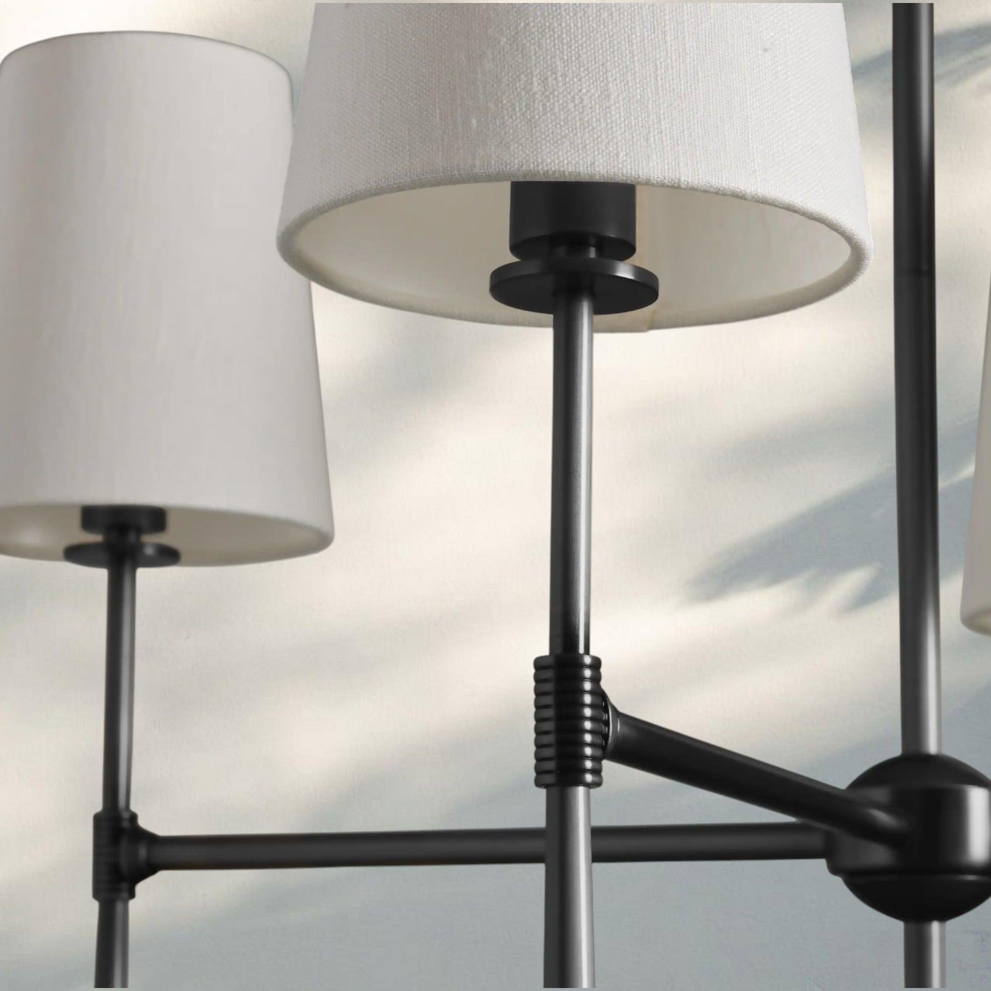 Rhodas 2 - Tier Round Chandelier - Cyran Lamps