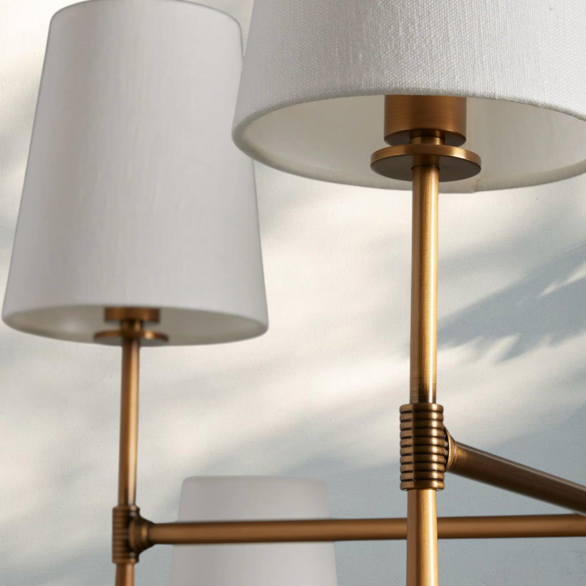 Rhodas 2 - Tier Round Chandelier - Cyran Lamps
