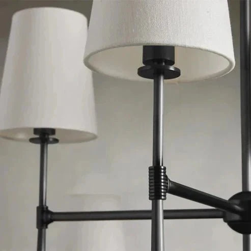Rhodes 2 - Tier Round Chandelier - cyranlamps