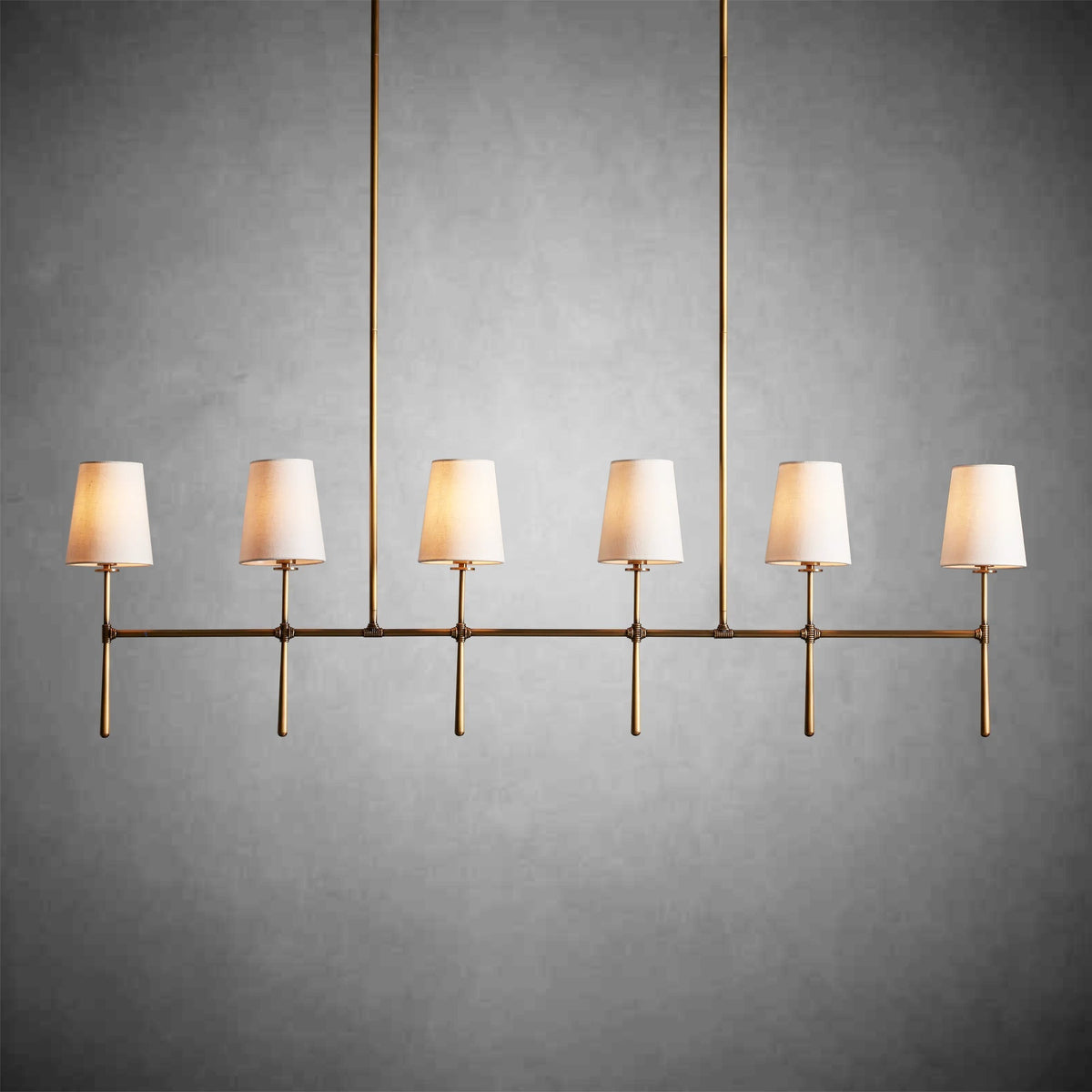 Rhodes Linear Chandelier - cyranlamps