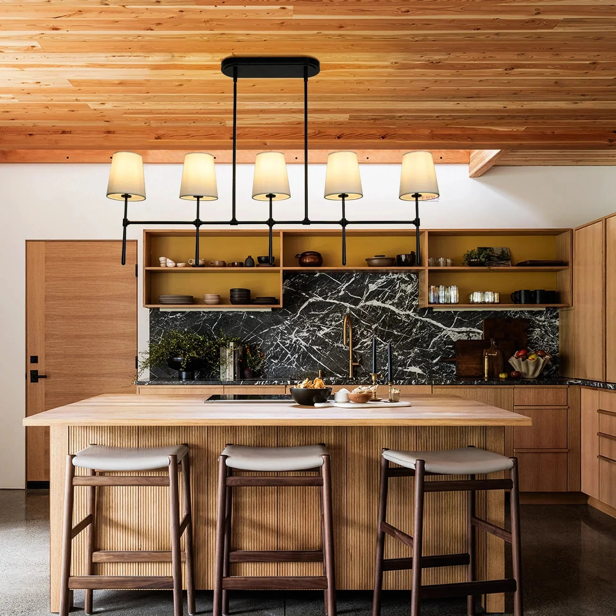 Rhodes Linear Chandelier - cyranlamps