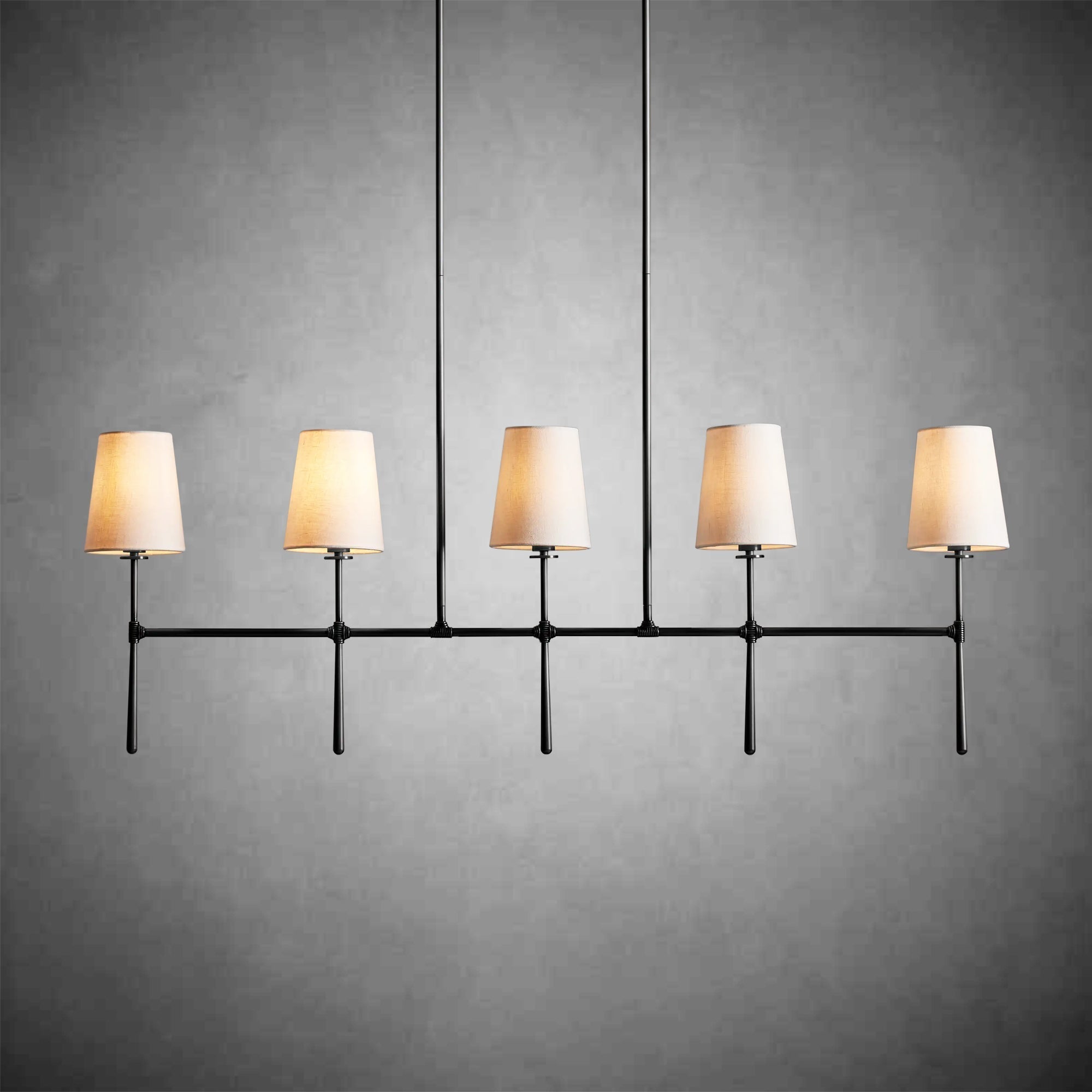 Rhodes Linear Chandelier - cyranlamps