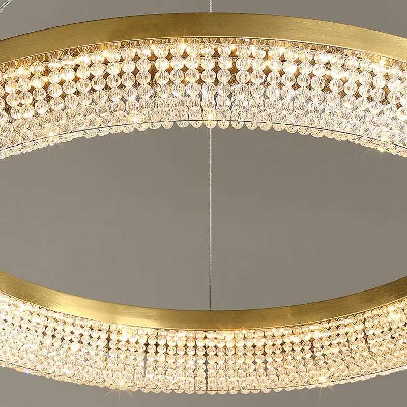Ross Modern Crystal Chandelier - cyranlamps