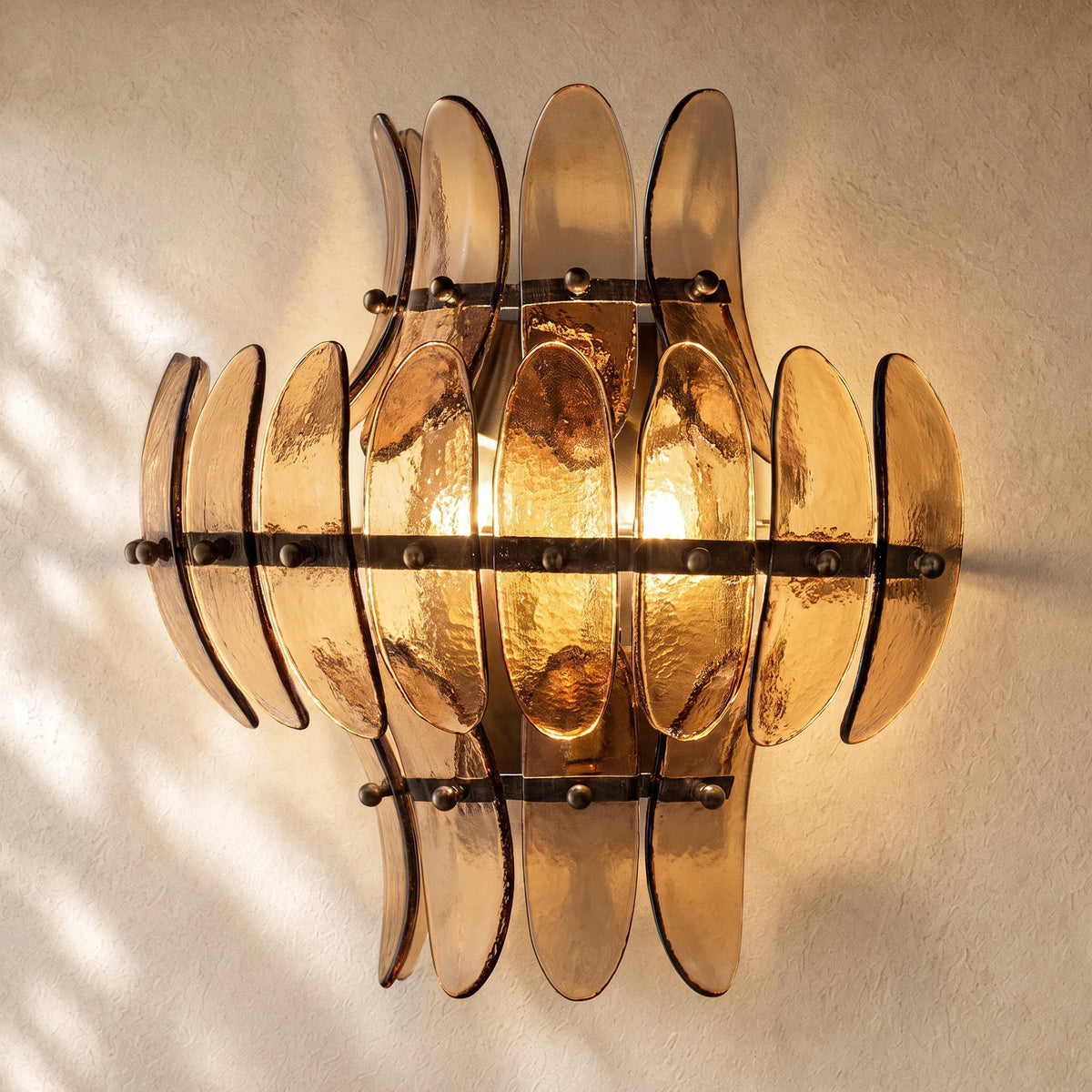 Ameliano Glass Sconce 16"