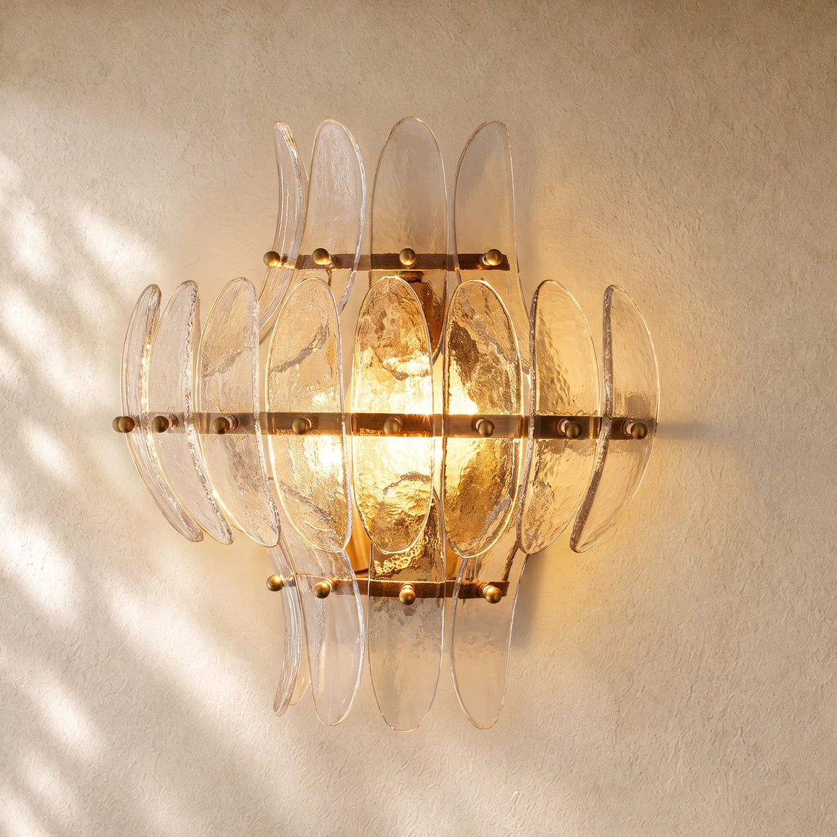 Ameliano Glass Sconce 16"