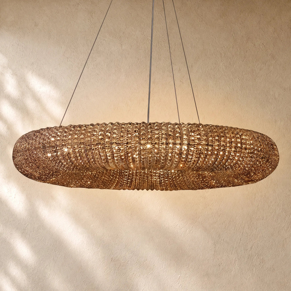 Halo Round Led Chandelier