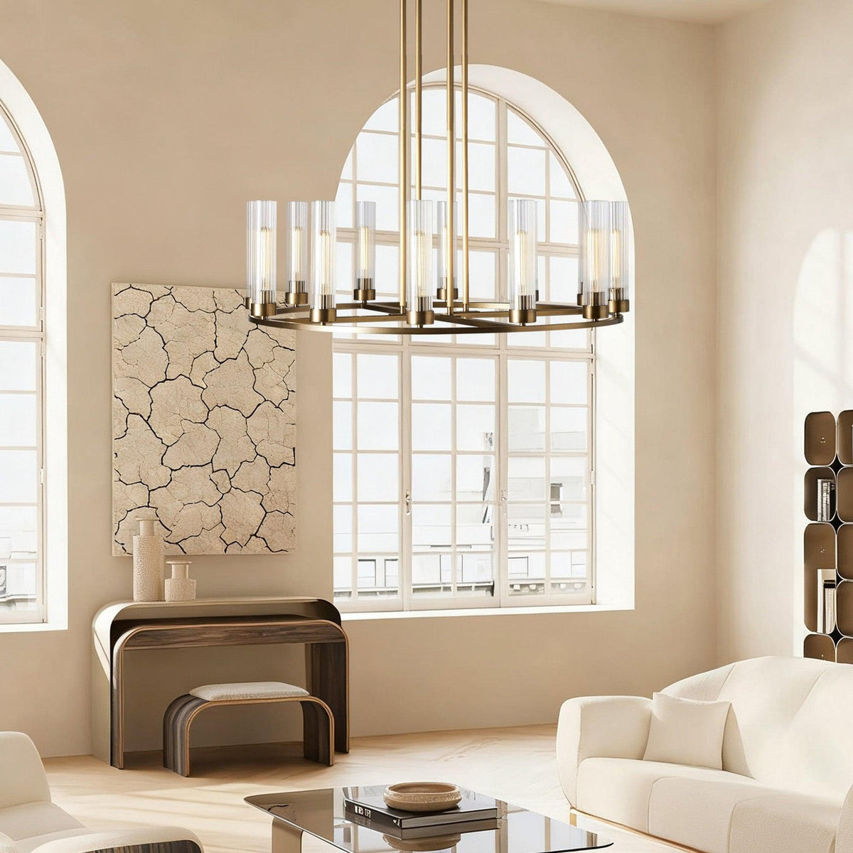 Andreass Round Chandelier 10/12 Light