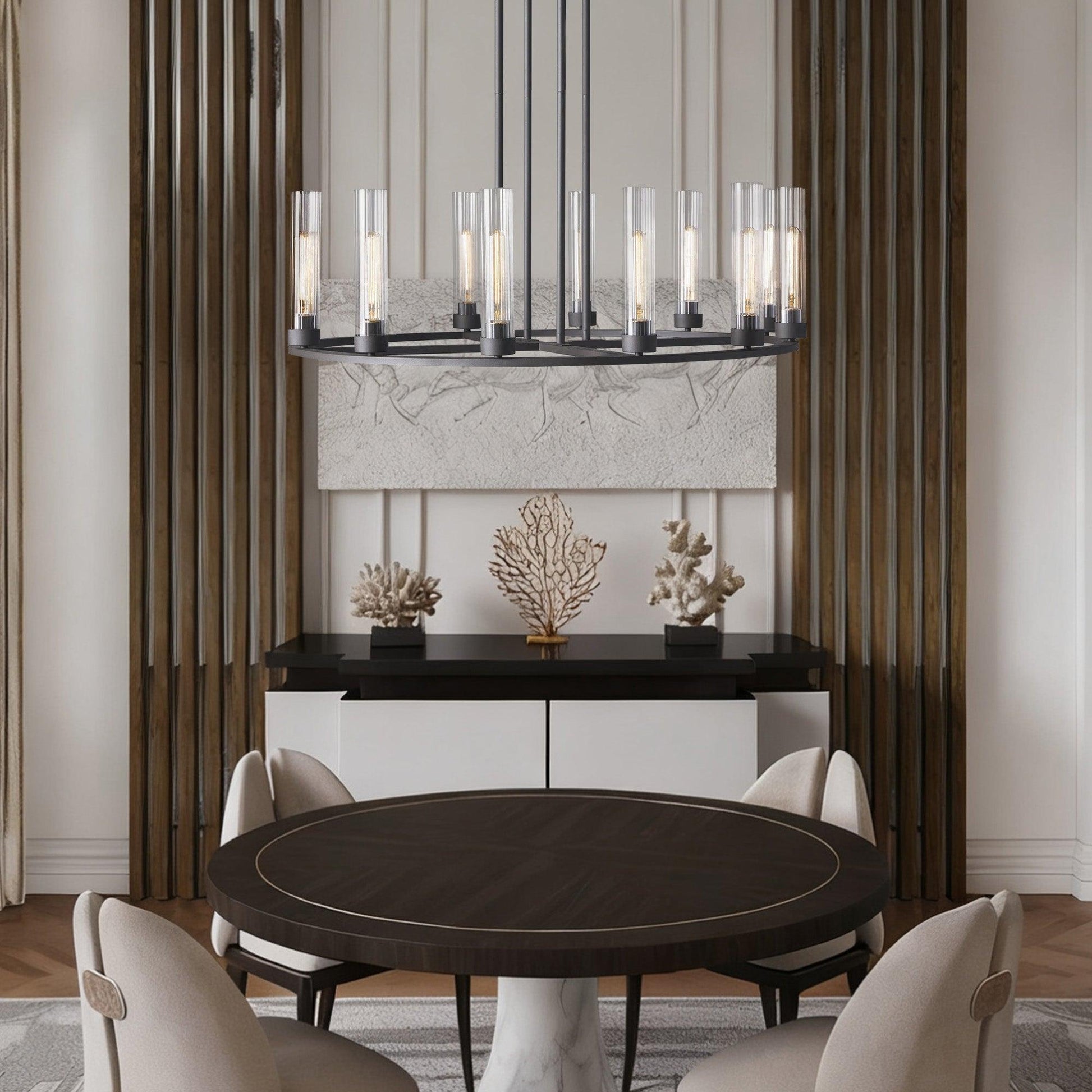 Andreass Round Chandelier 10/12 Light