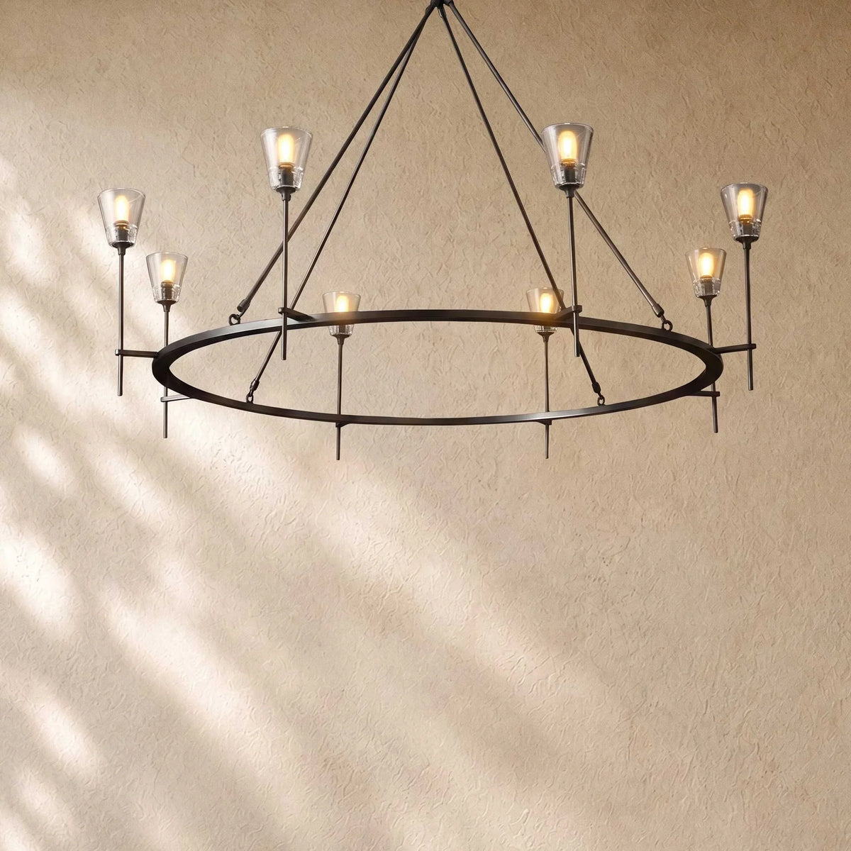 Torch de Vera Round Chandelier