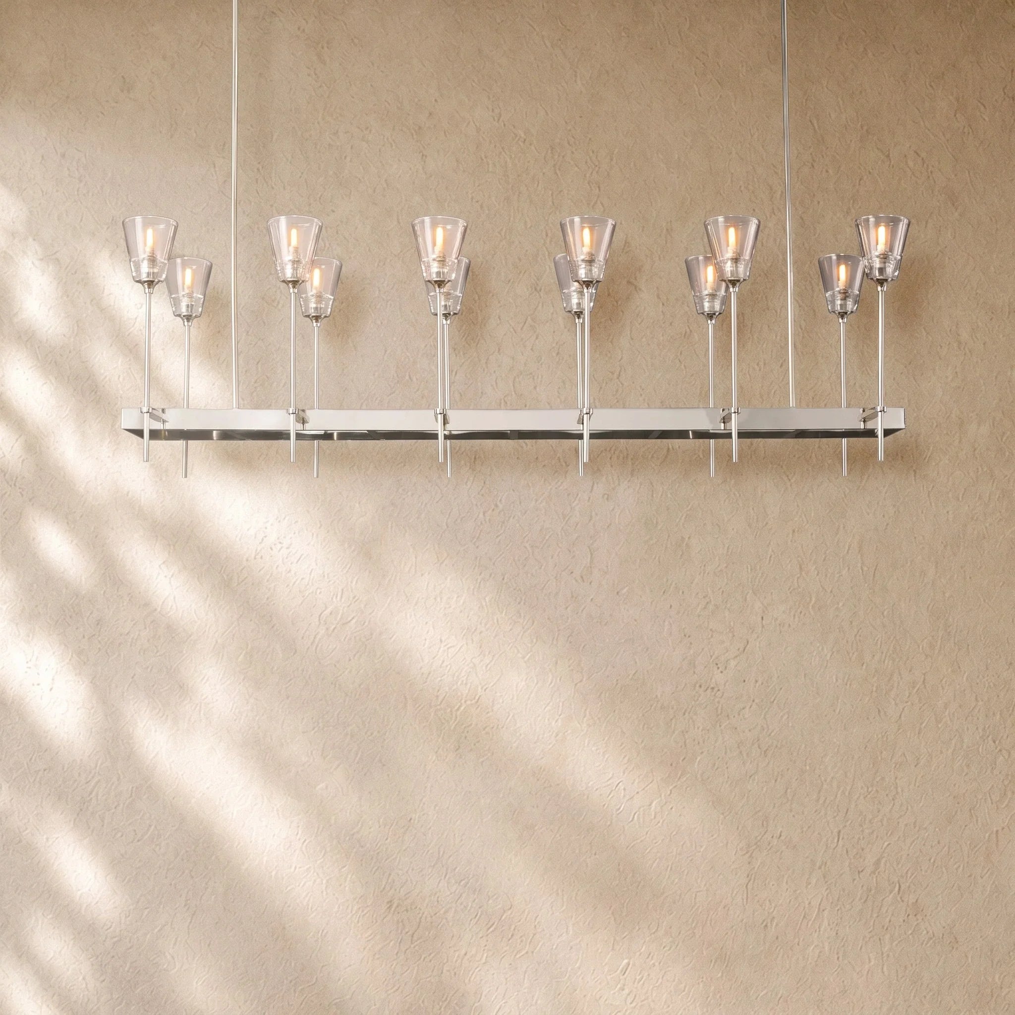 Torch De Vera Rectangular Chandelier