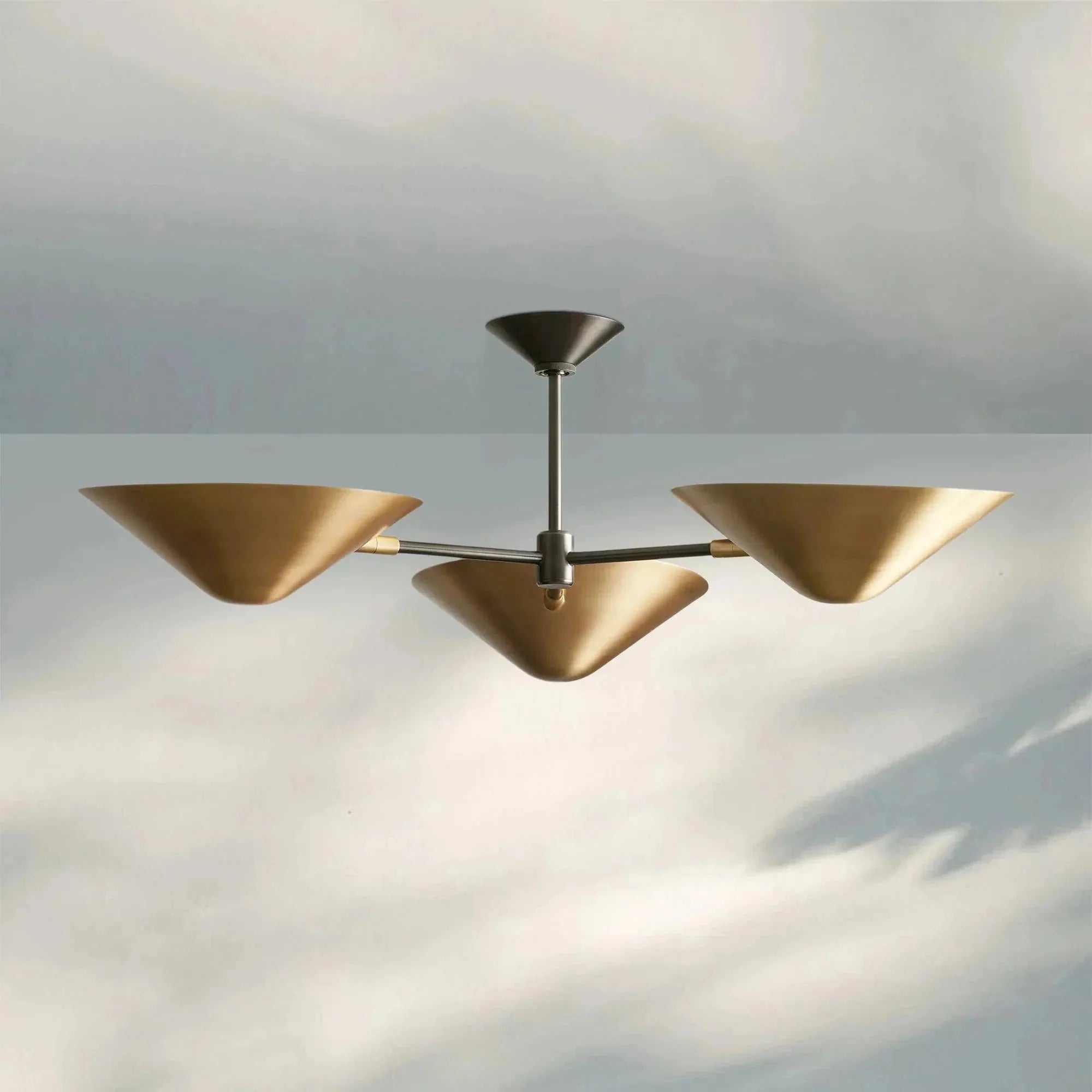 Simms 3 - Light Flush Mount - cyranlamps
