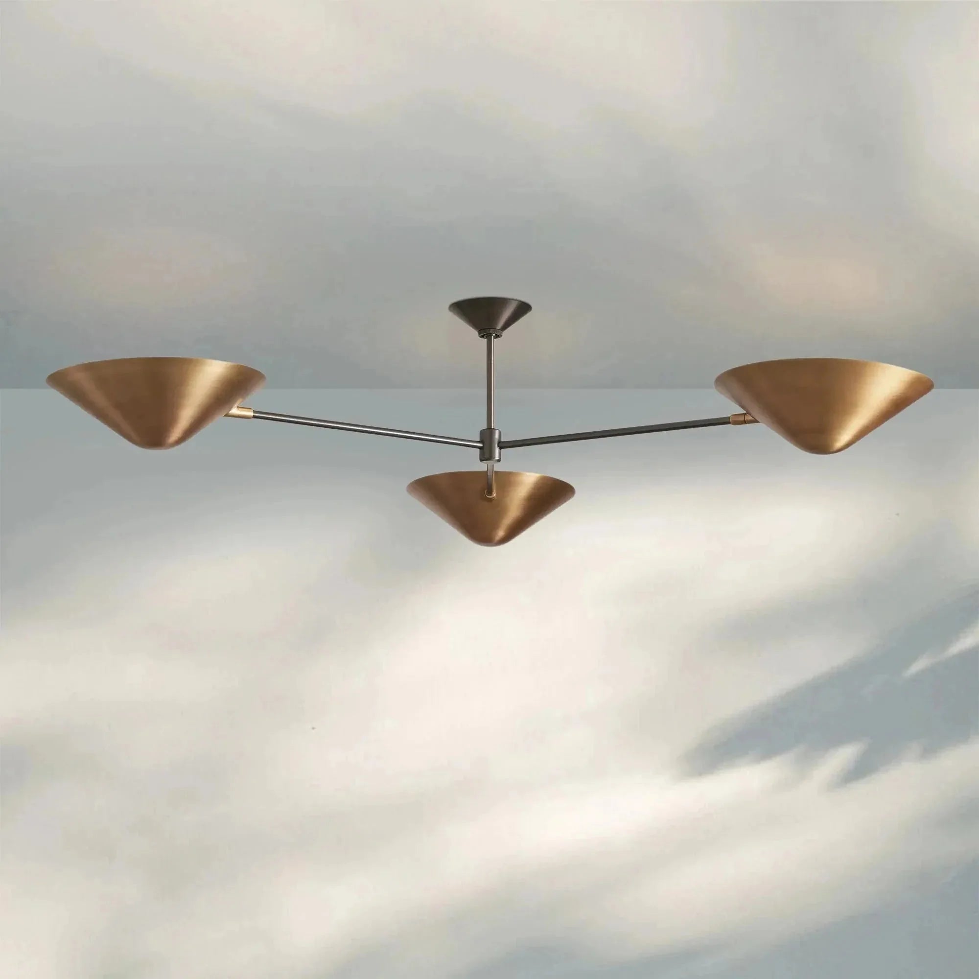 Simms 3 - Light Flush Mount - cyranlamps