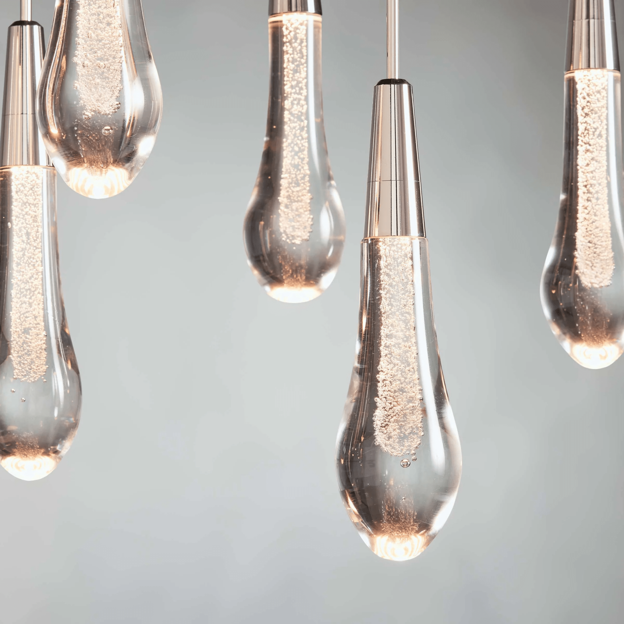 Soltaire Linear Modern Chandelier 37"W - cyranlamps
