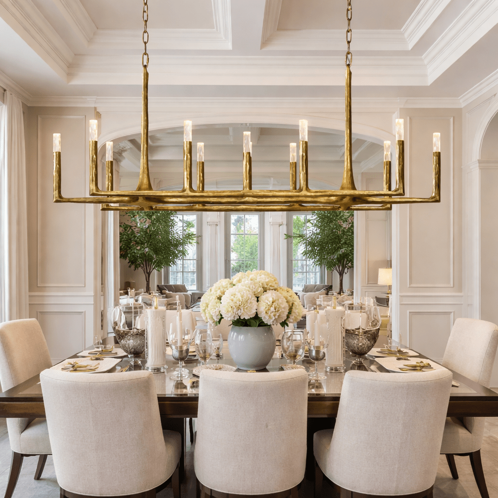 Thadeus Linear Chandelier - cyranlighting