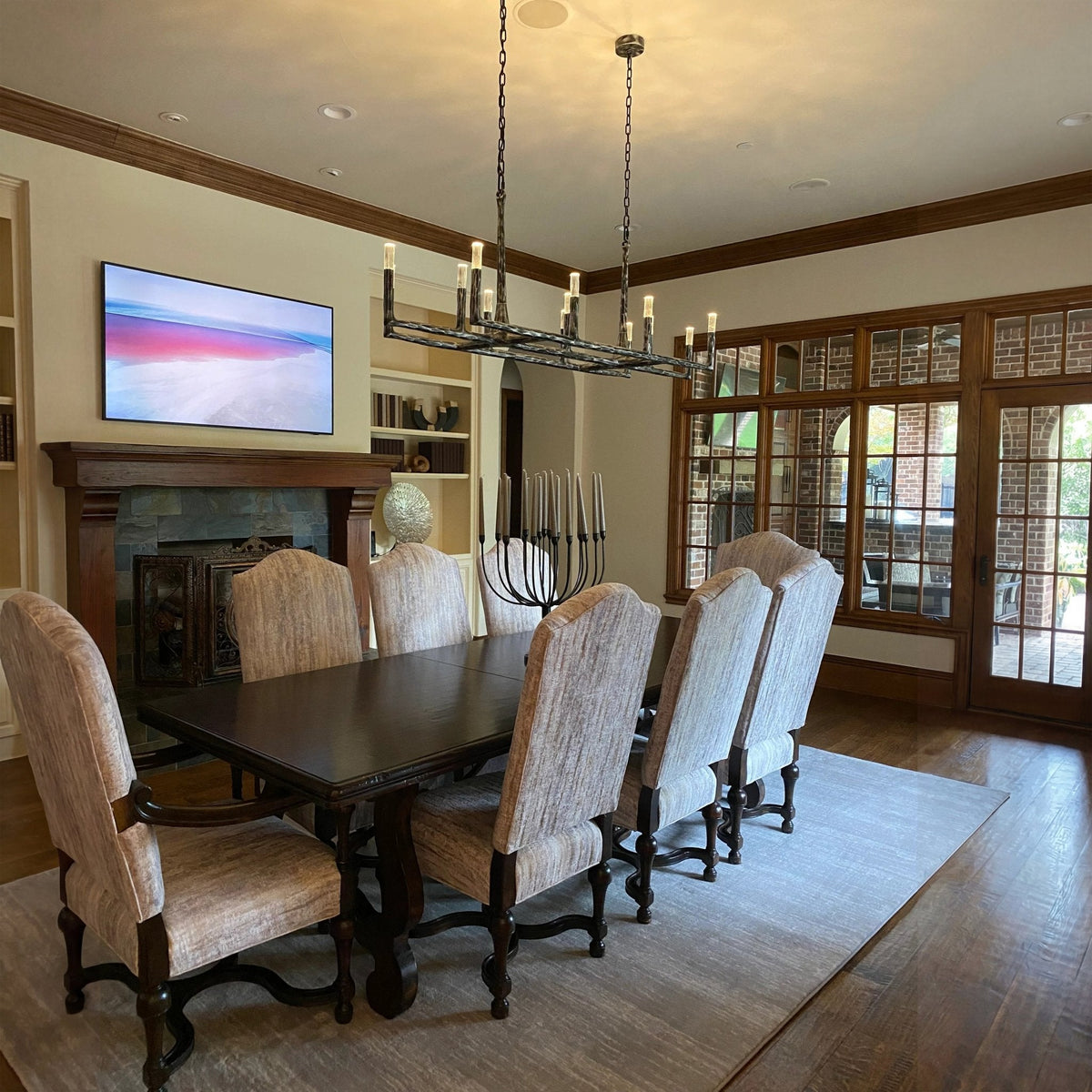 Thadeus Linear Chandelier - cyranlighting