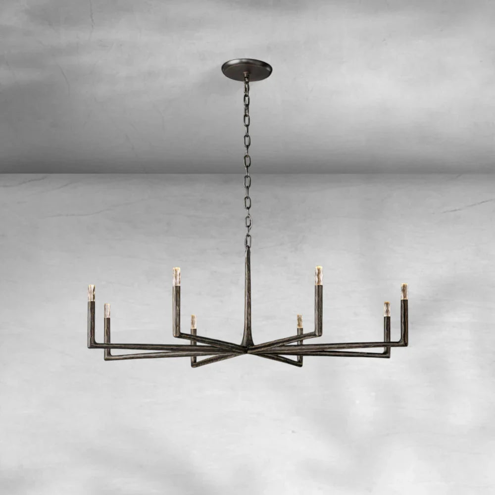 Thadeus Round Chandelier - cyranlighting