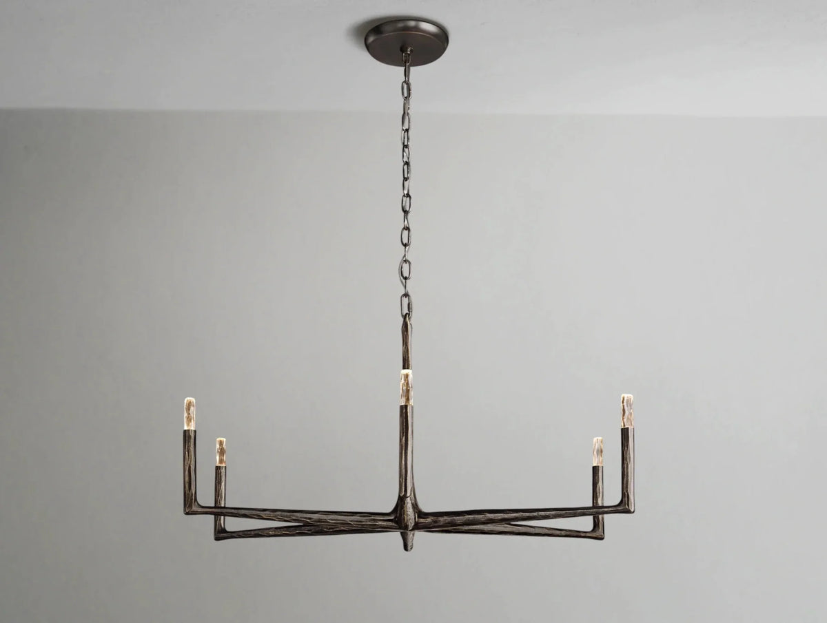 Thadria Round Chandelier - cyranlighting