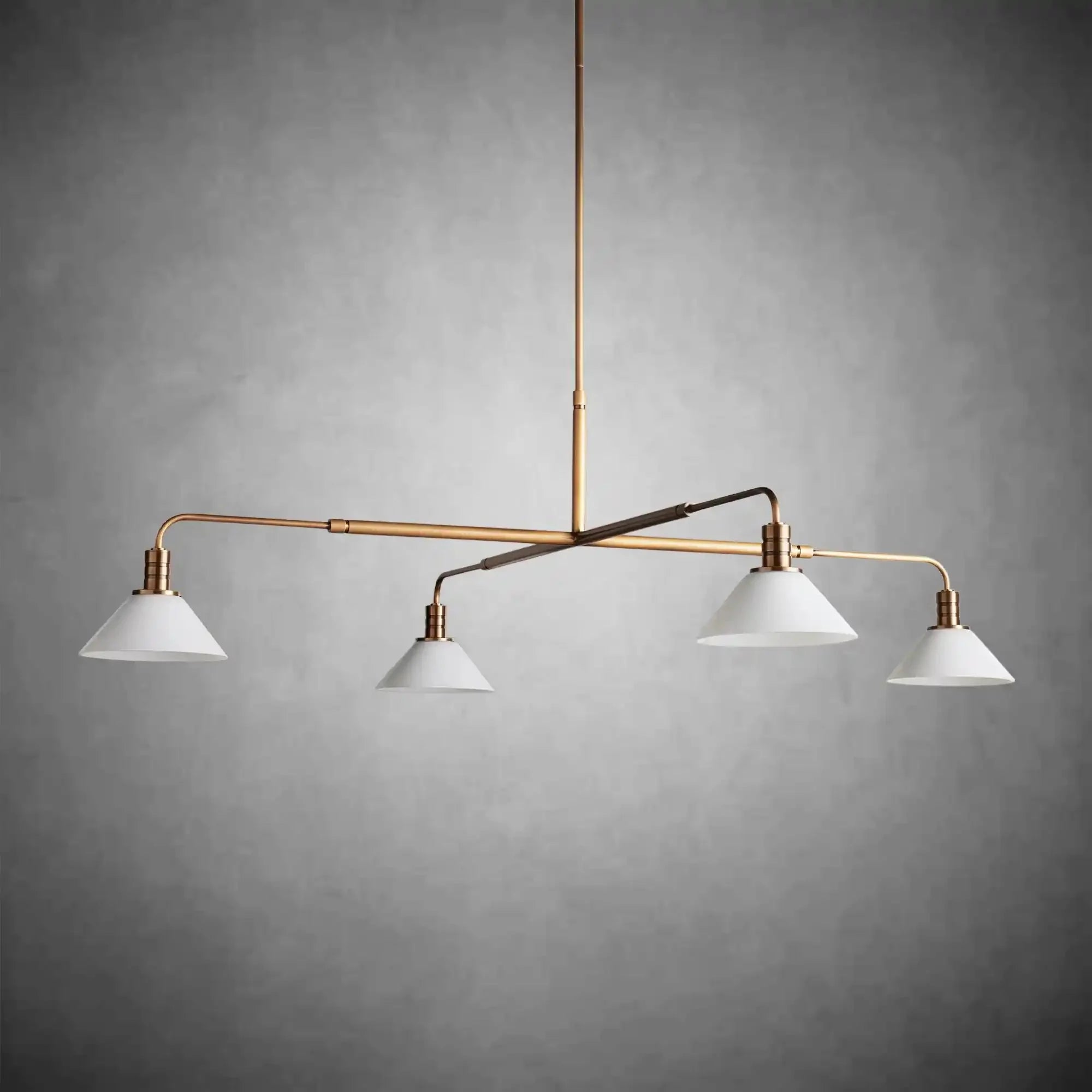 Theron Glass Round Chandelier 30'' 52'' - cyranlamps