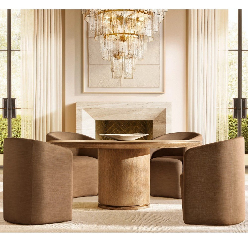 Trama Tiered Round Chandelier 47" - Cyran Lamps