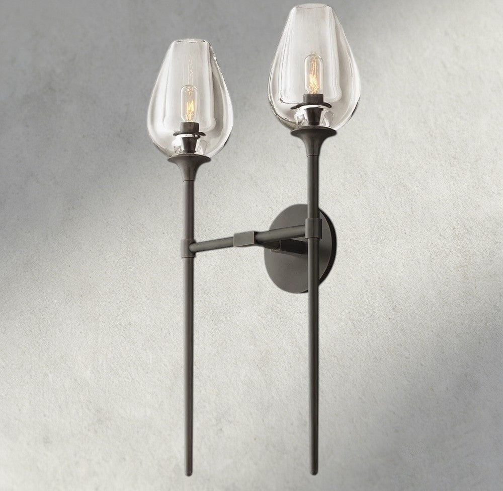 TULIP DOUBLE SCONCE - cyranlighting