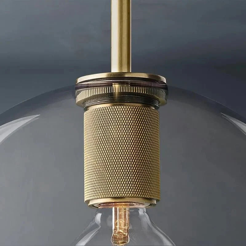 Utilitaira Globe Shade Pendant - cyranlighting