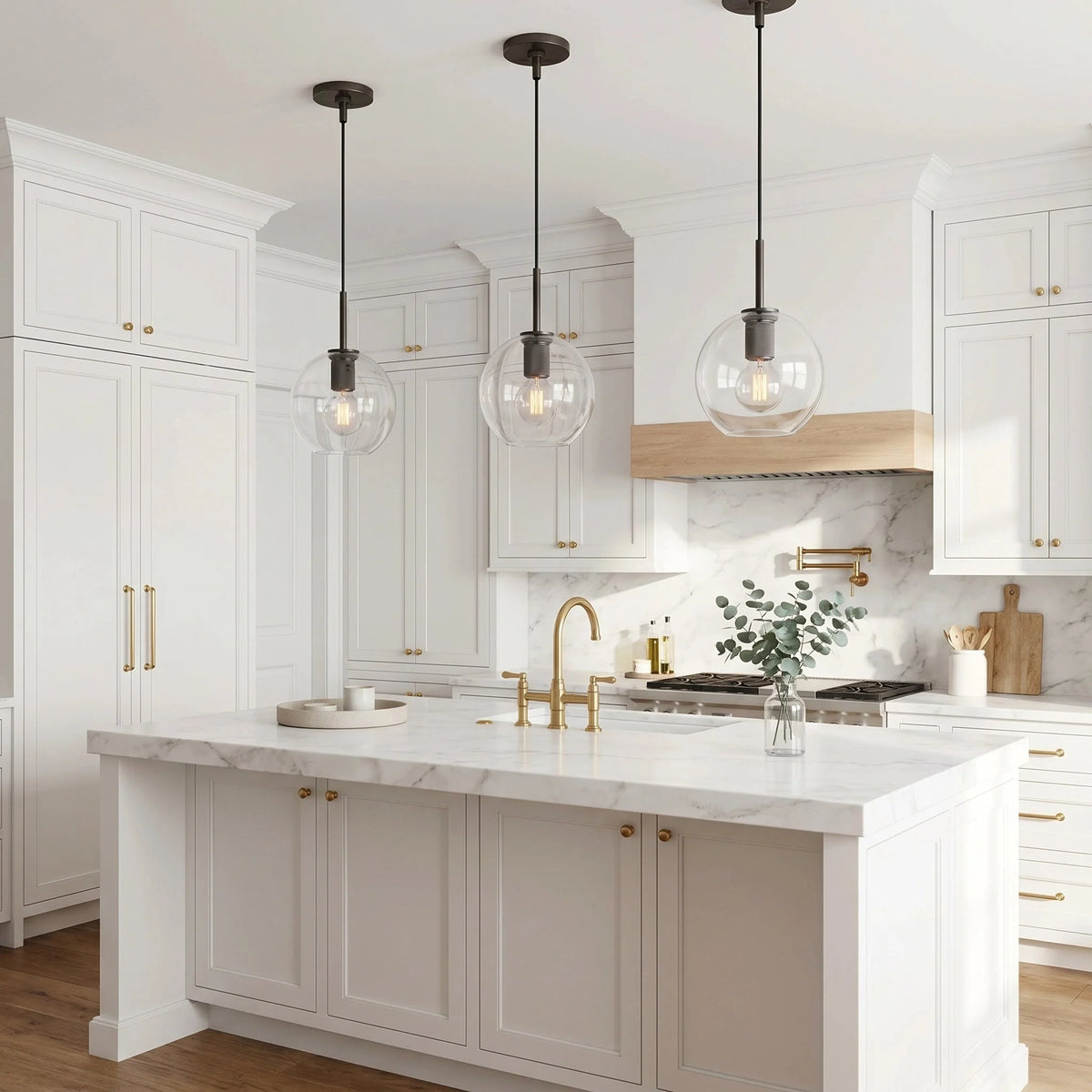 Utilitaira Globe Shade Pendant - cyranlighting