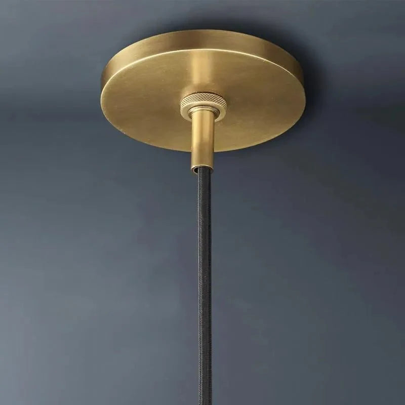 Utilitaira Globe Shade Pendant - cyranlighting