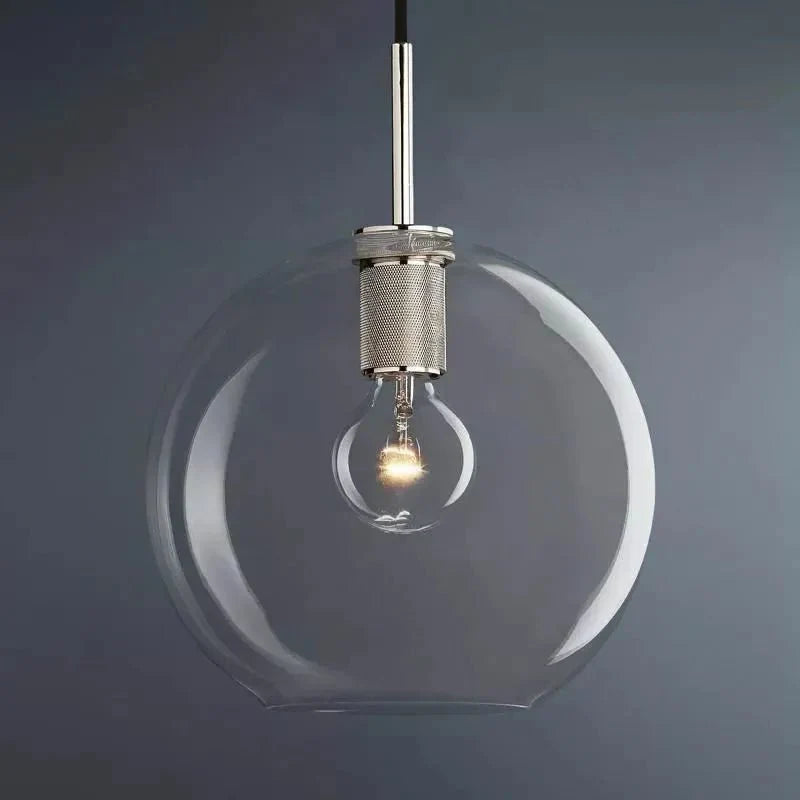Utilitaira Globe Shade Pendant - cyranlighting