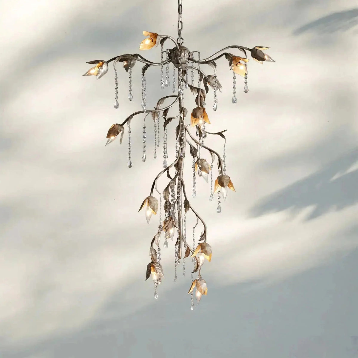 Viticcia Cascade Chandelier - cyranlamps