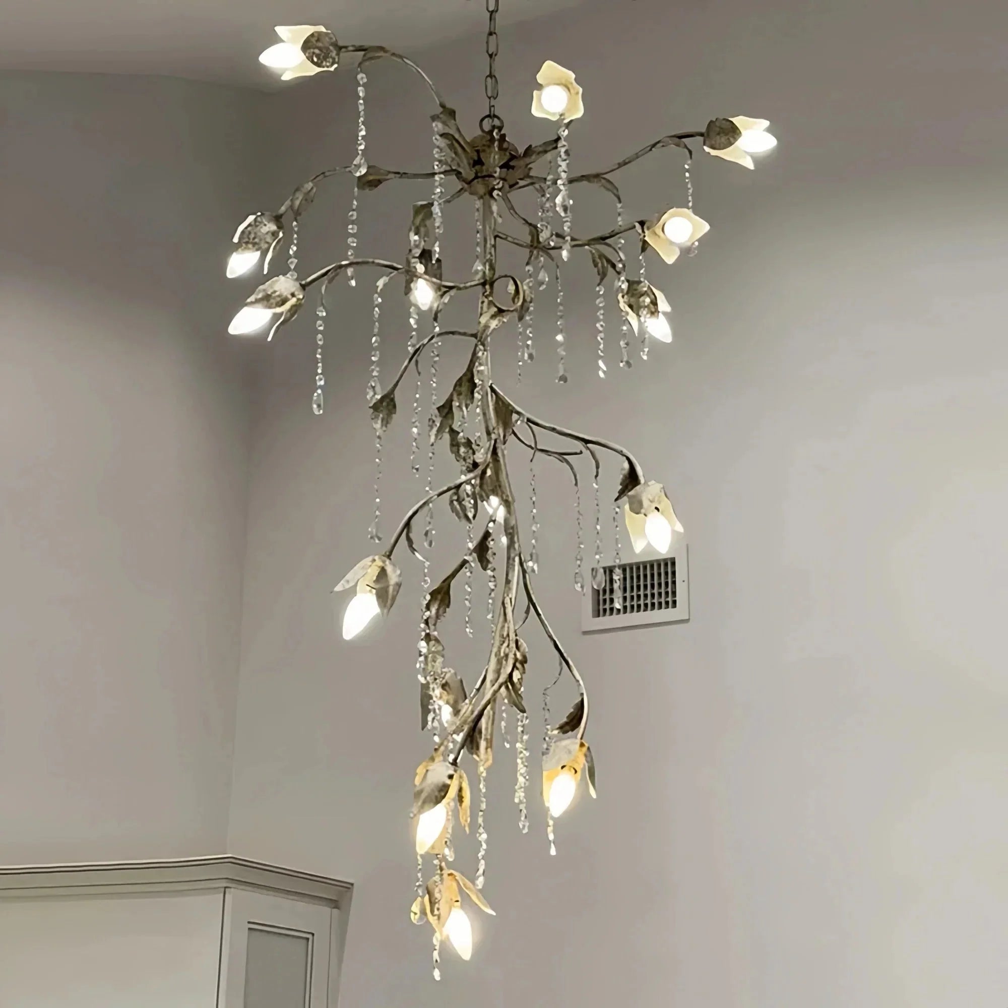 Viticcia Cascade Chandelier - cyranlamps