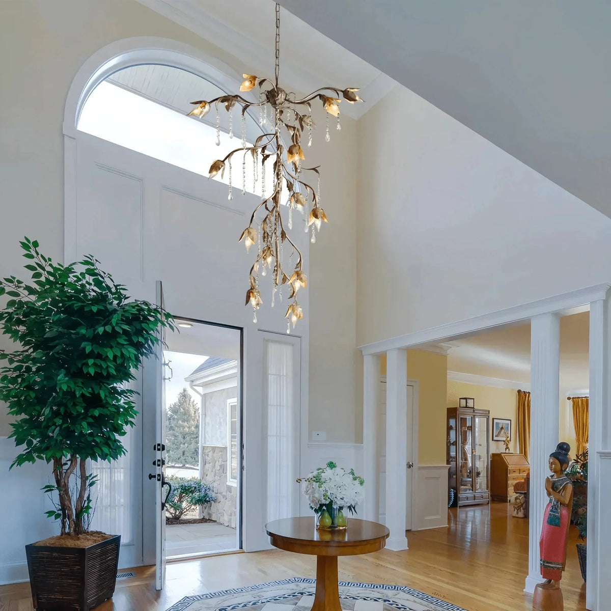 Viticcia Cascade Chandelier - cyranlamps