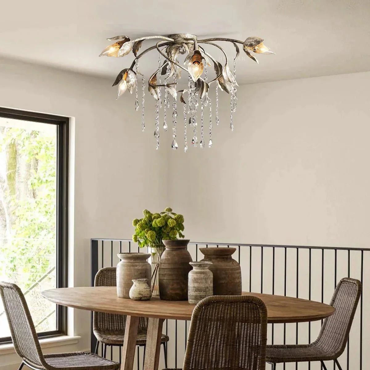 Viticcia Flushmount 24''32'' - cyranlamps