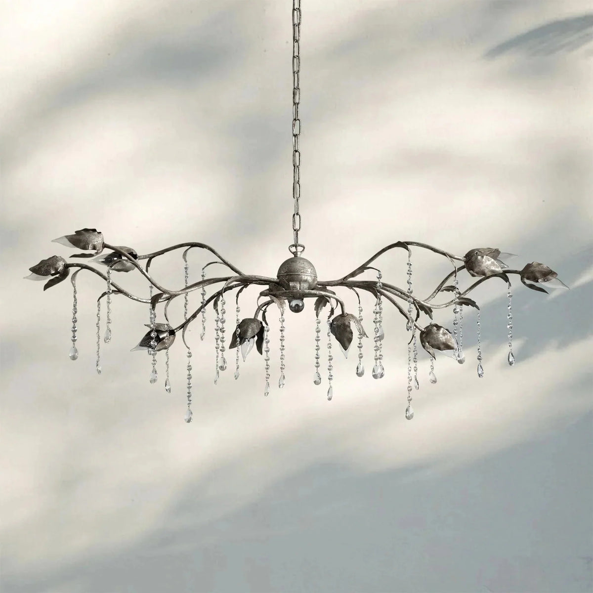 Viticcia Rectangular Chandelier 52" 61" 71" - cyranlamps