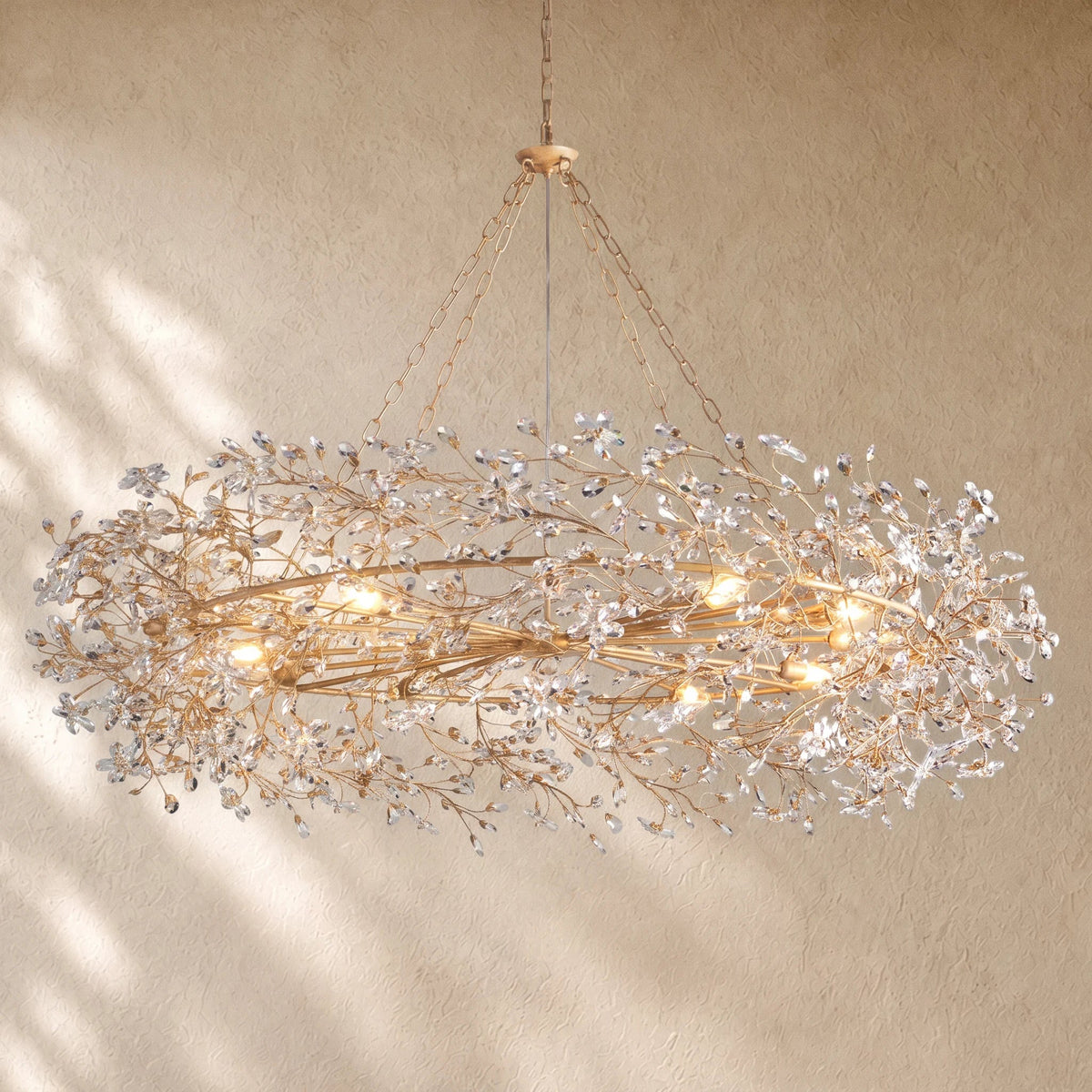 Fiory Crown Crystal Branch Chandelier