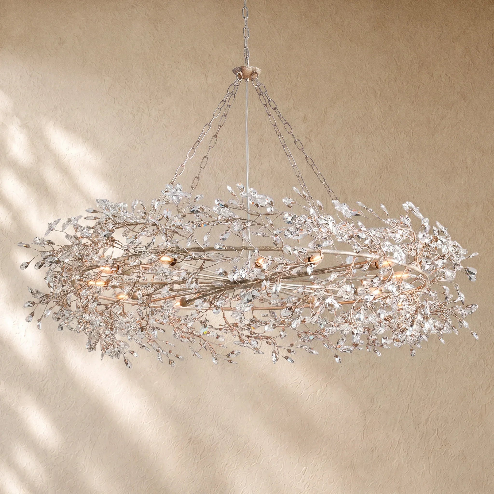 Fiory Crown Crystal Branch Chandelier