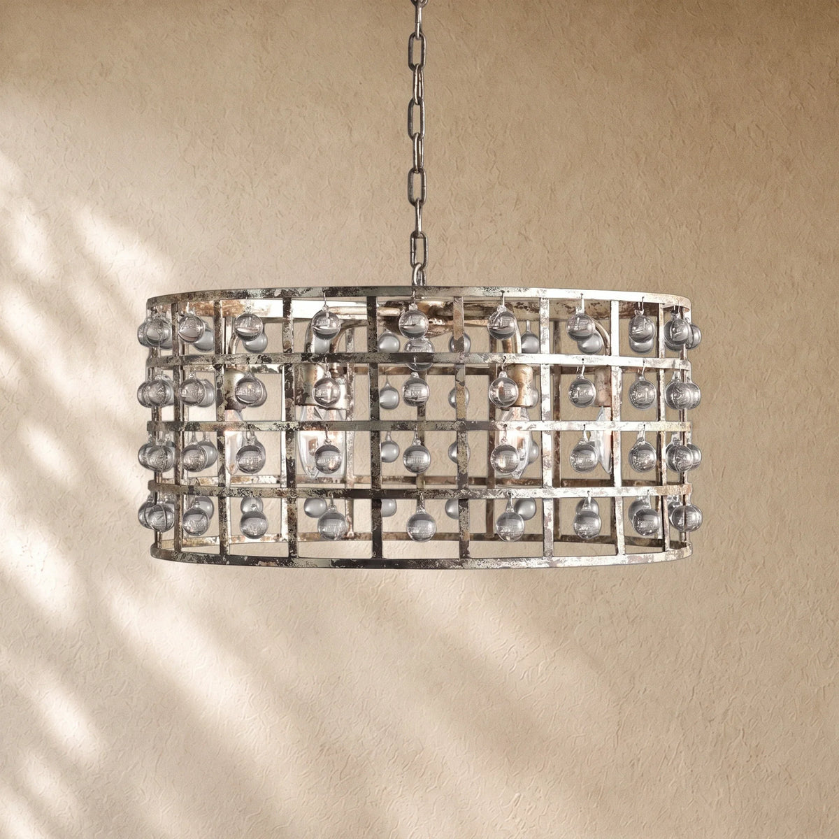 Le Cage Round Chandelier