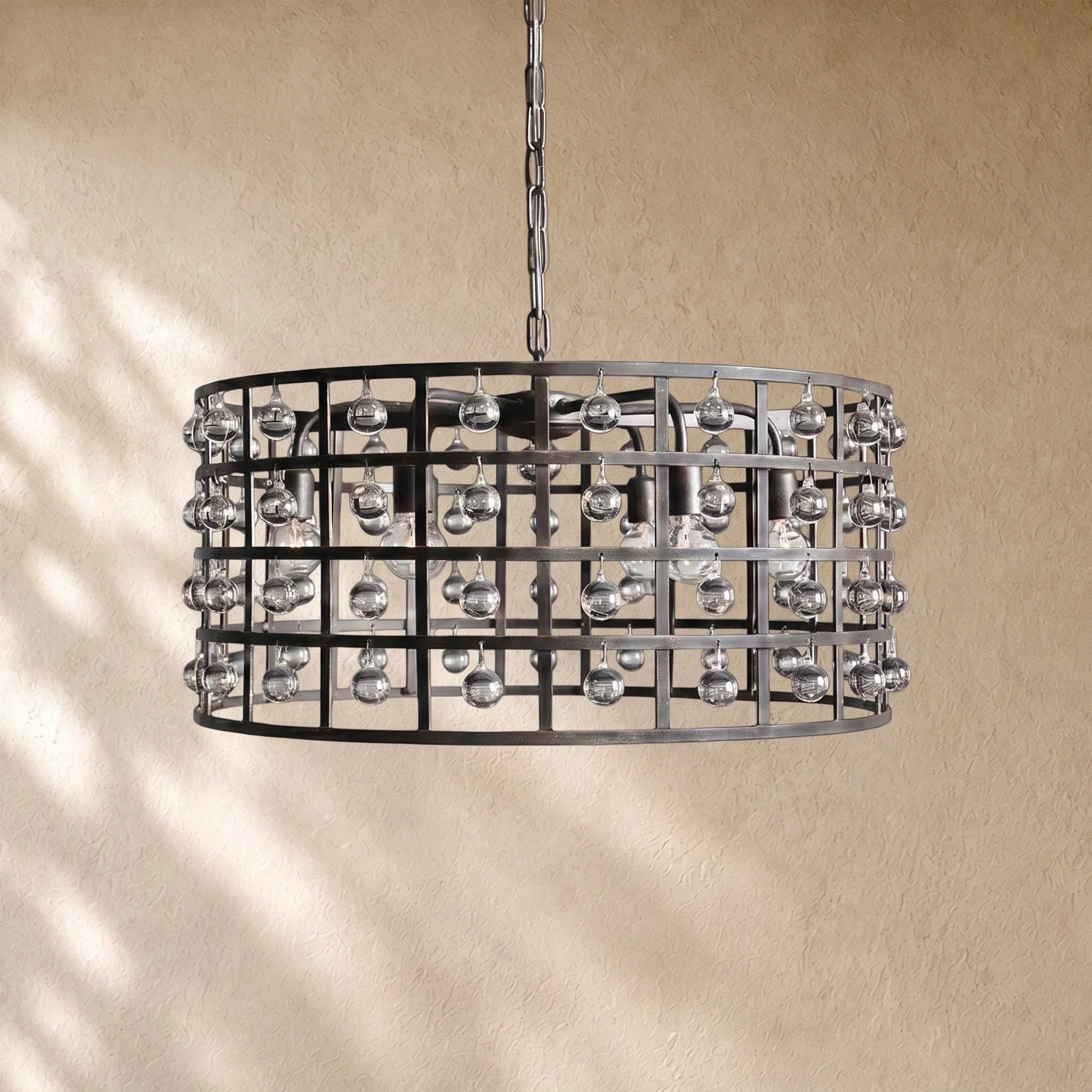Le Cage Round Chandelier
