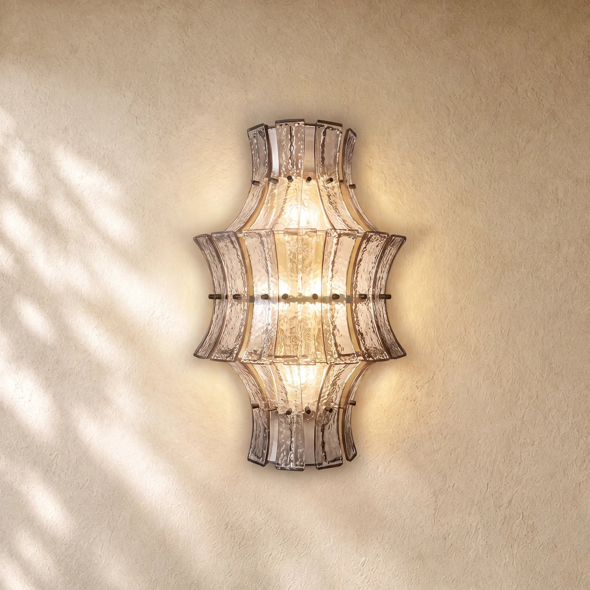 Romanion Glass Sconce 23”