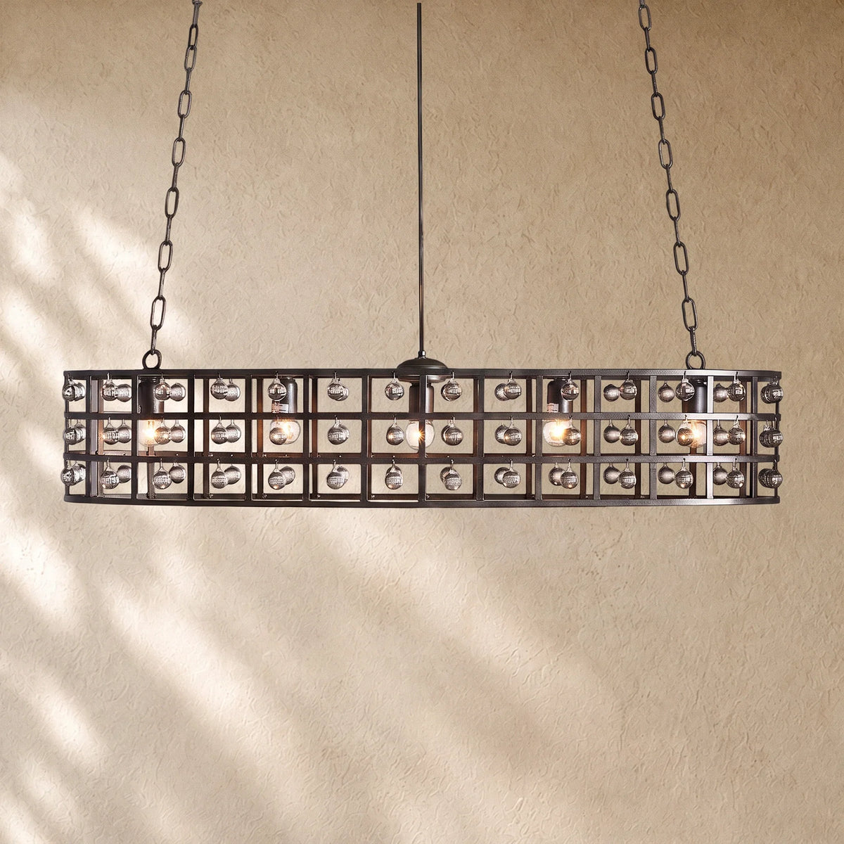Le Cage Rectangular Chandelier