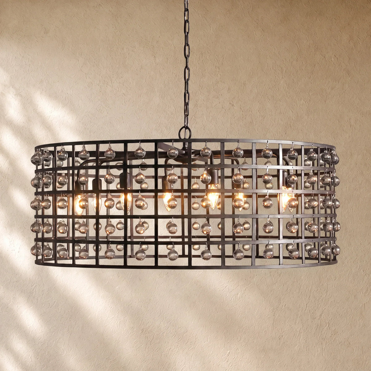 Le Cage Round Chandelier