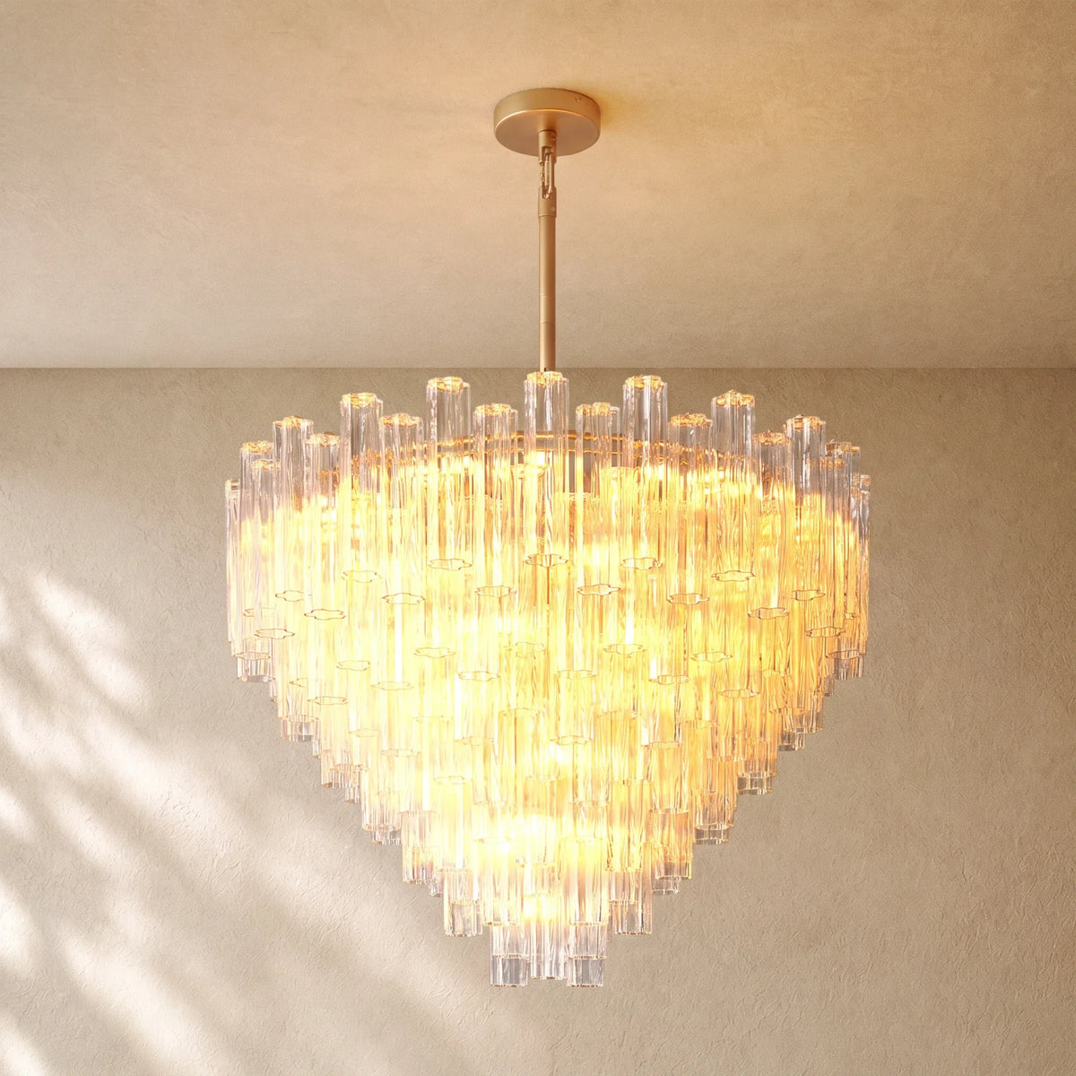 Tronchy Glass Round Chandelier