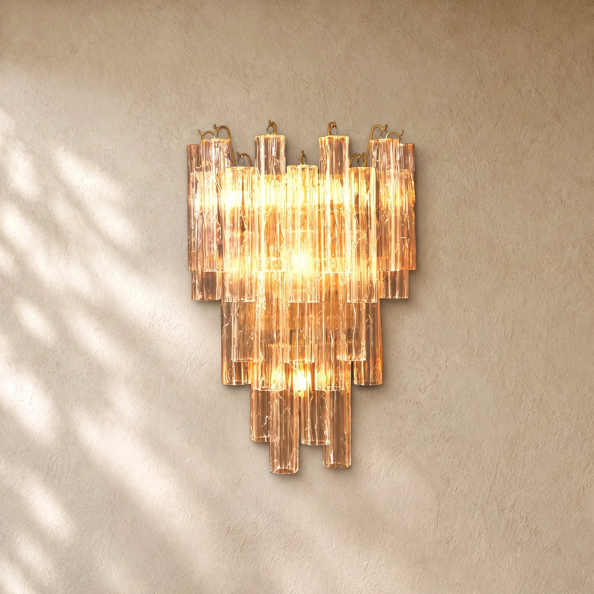 Tronchy Glass Grand Sconce