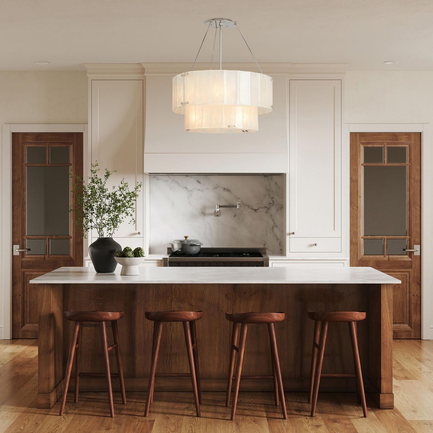Willamette Double Tier Chandelier - Cyran Lamps