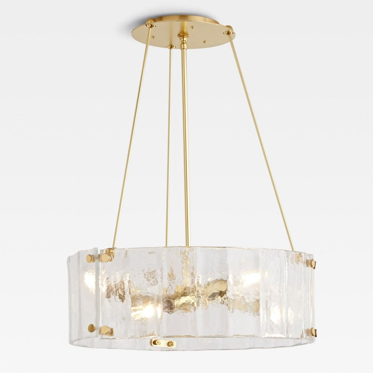 Willamette Round Crystal Chandelier - Cyran Lamps