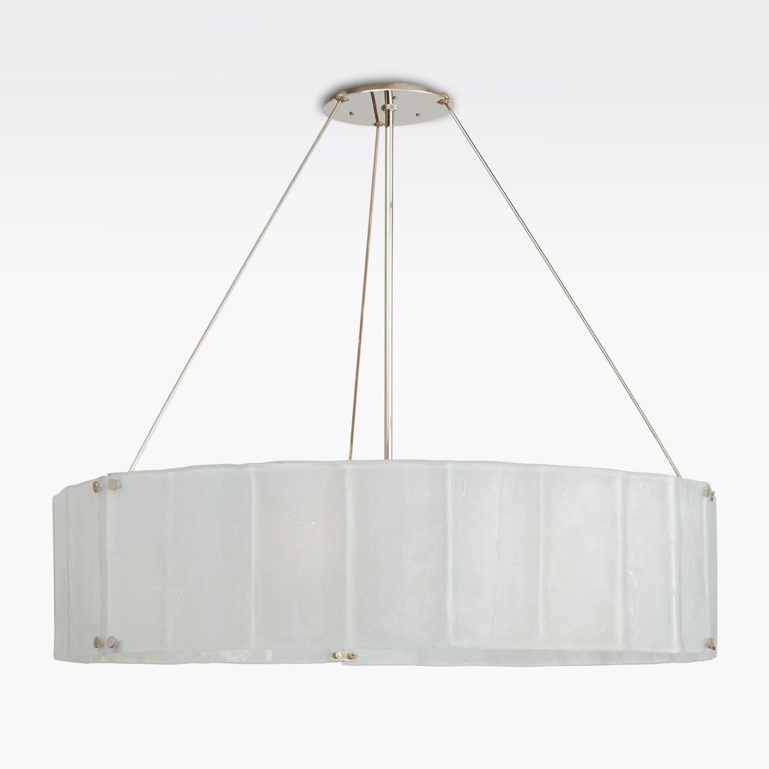 Willamette Round Crystal Chandelier - Cyran Lamps