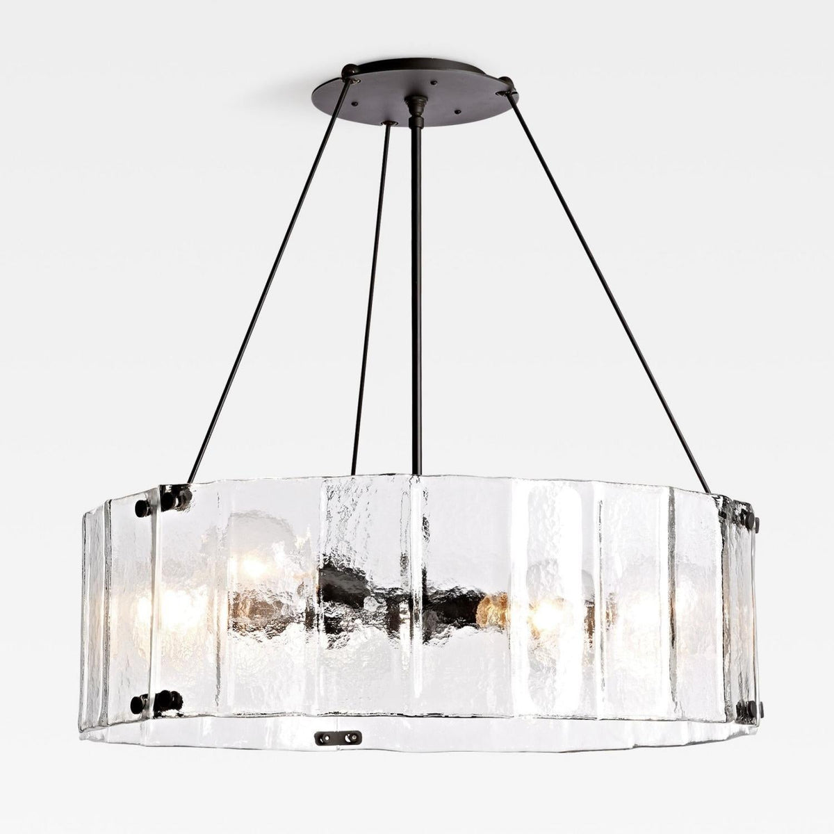 Willamette Round Crystal Chandelier - Cyran Lamps