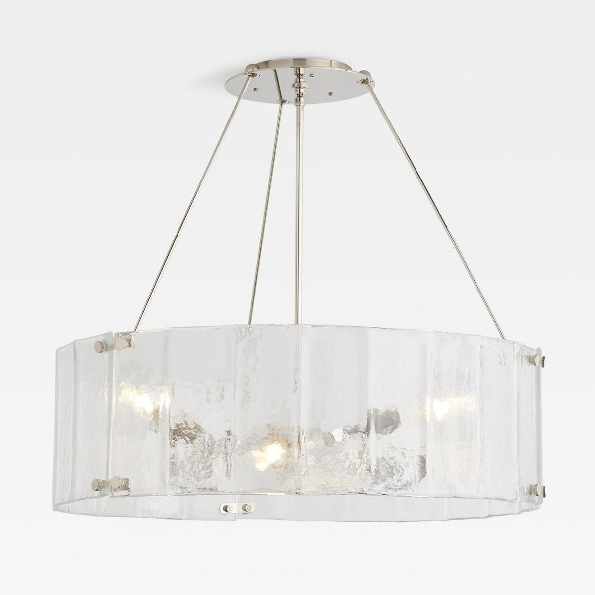 Willamette Round Crystal Chandelier - Cyran Lamps
